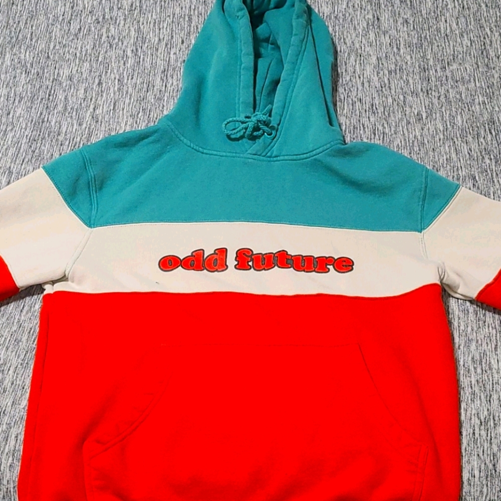 Odd Future 2019 Teal, Tan ans Coral Hoodie